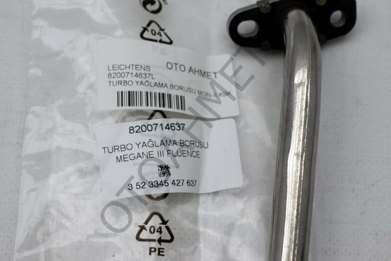 Turbo Yağlama Borusu Kangoo Fluence Duster Sandero Clio