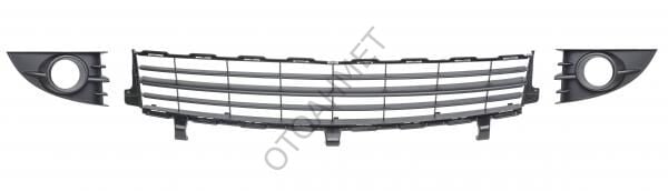 Renault Scenic 2 Ön Tampon Orta Izgara Takımı
