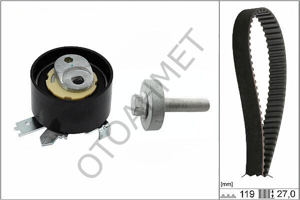 Triger Eksantrik Kayış Kiti Adblue Motor Duster Megane