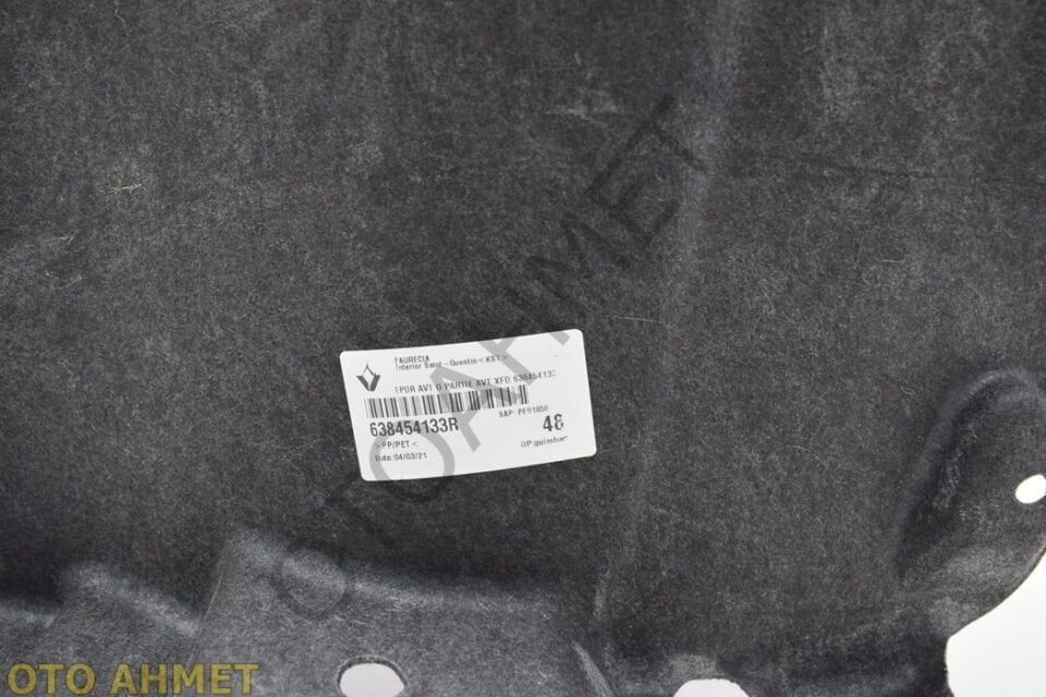 Talisman Ön Çamurluk Davlumbazı Sol Ön 638454133R