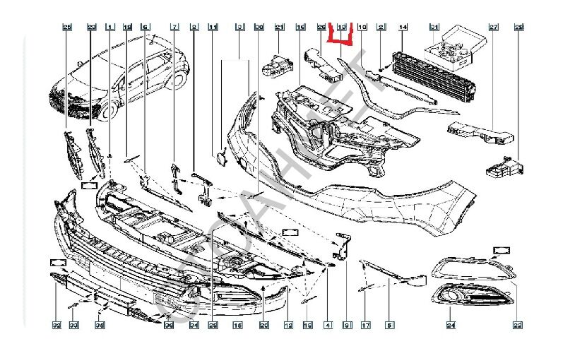 Captur Panjur Çıtası 620785099R