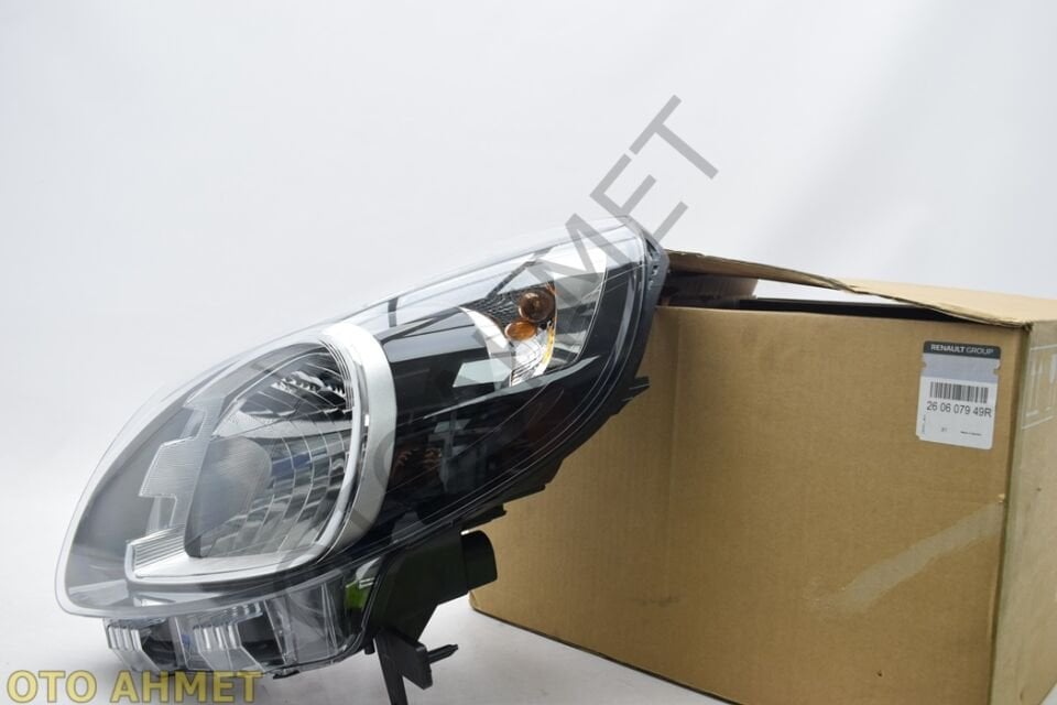 Ön Far Komple Sol Renault Kangoo 2013 Siyah