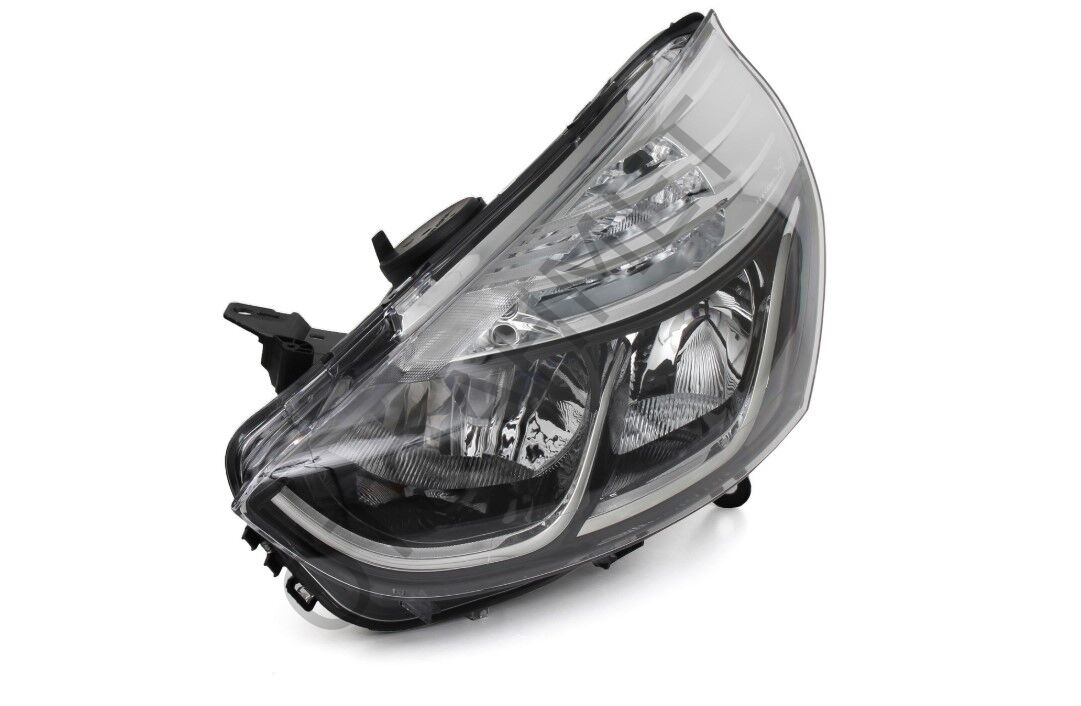 Sol Far Clio 4 İçi Siyah+Nikelaj