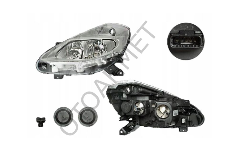 Renault Clio 3 Ön Far Sol-260608589R