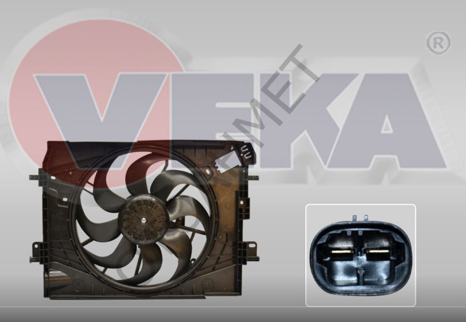 Dacia Duster Fan Motoru Davlumbazlı Komple