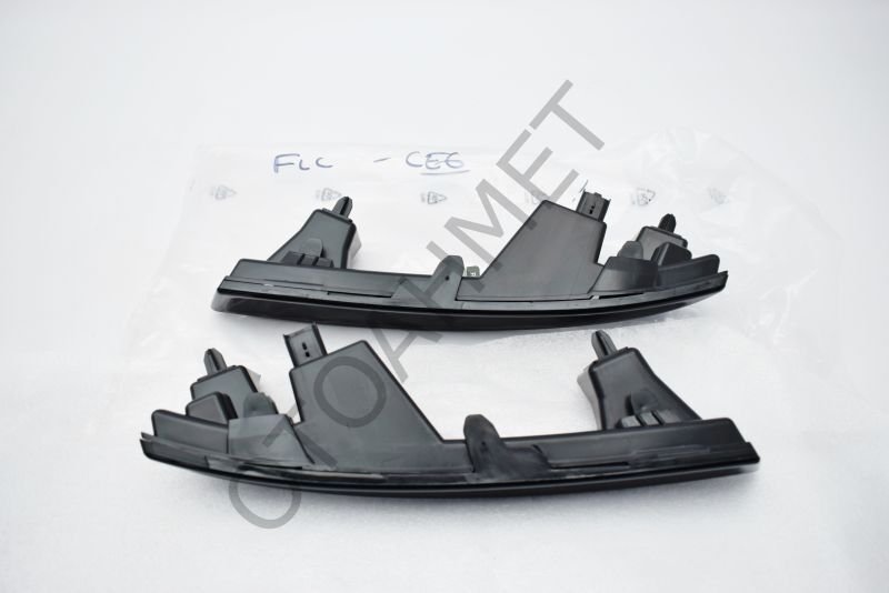 Megane 3 Ön Far Alt Çıtası Takım Gündüz Led Kapağı-601985427R