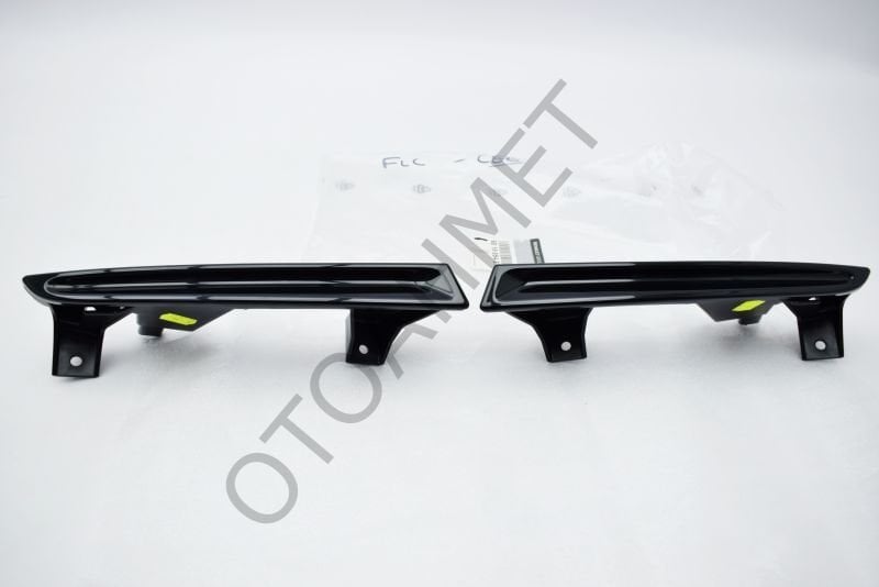 Megane 3 Ön Far Alt Çıtası Takım Gündüz Led Kapağı-601985427R