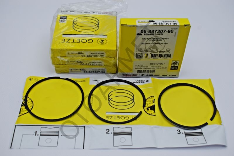 Segman Takımı Master 2 2500 Dizel G9U 0.50