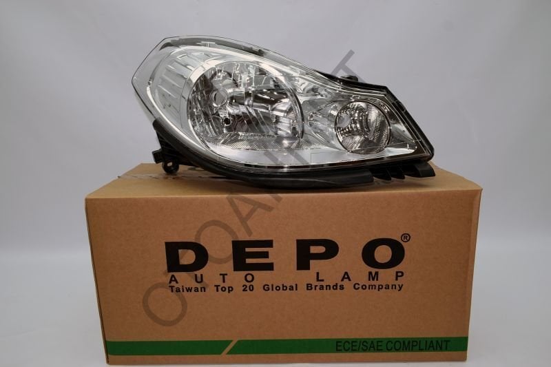 Renault Clio Symbol Sağ Far-260105157R