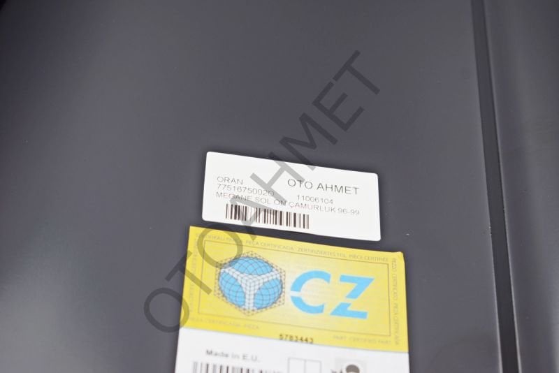 Sol Ön Çamurluk Megane 96-99