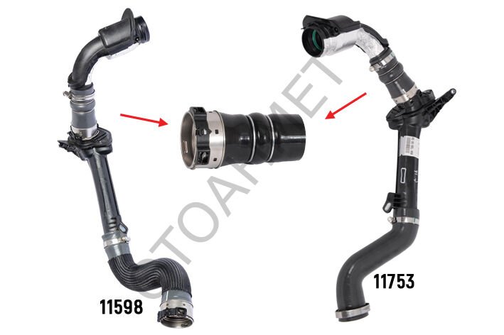 Turbo Hortumu Fluence Megane 3 Dacia Duster Uç