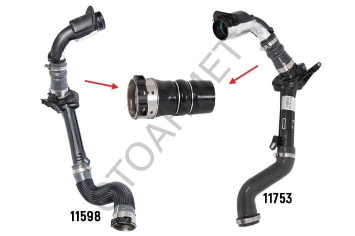 Turbo Hortumu Fluence Megane 3 Dacia Duster Uç