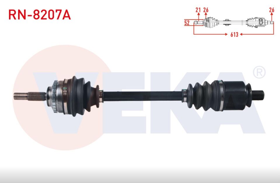 Sol Ön Otomatik Renault Clio-8200531844