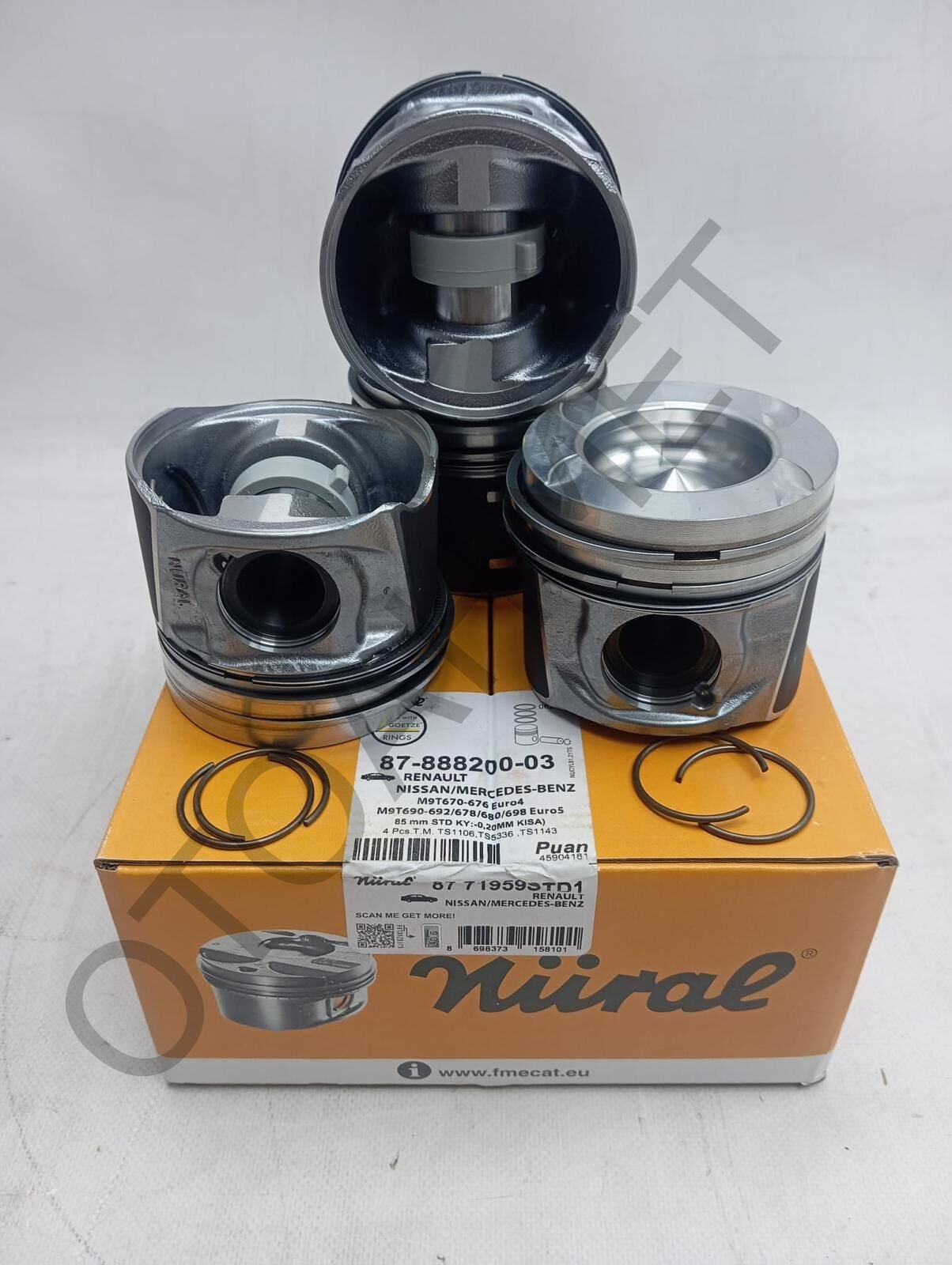 Motor Piston Segman Renault Master 3