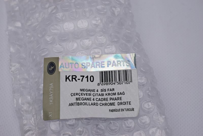 Renault Megane 4 Sis Nikelajı Tampon Nikelajı Sağ