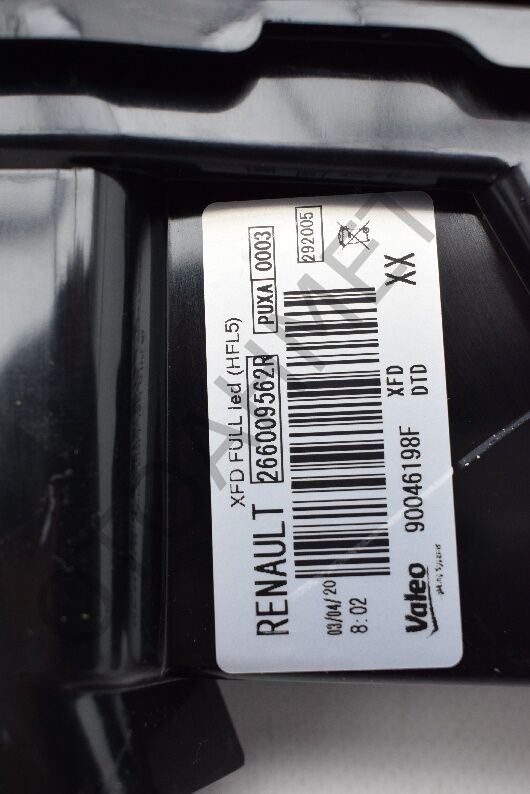 266000630R Talisman Gündüz Farı Sağ