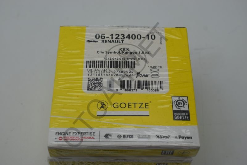 Piston Segmanı 1.5 Dizel Renault Dacia Nissan