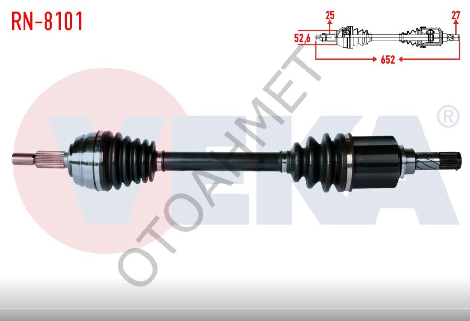 Dacia Duster Sol Ön Aks Komple 4x4