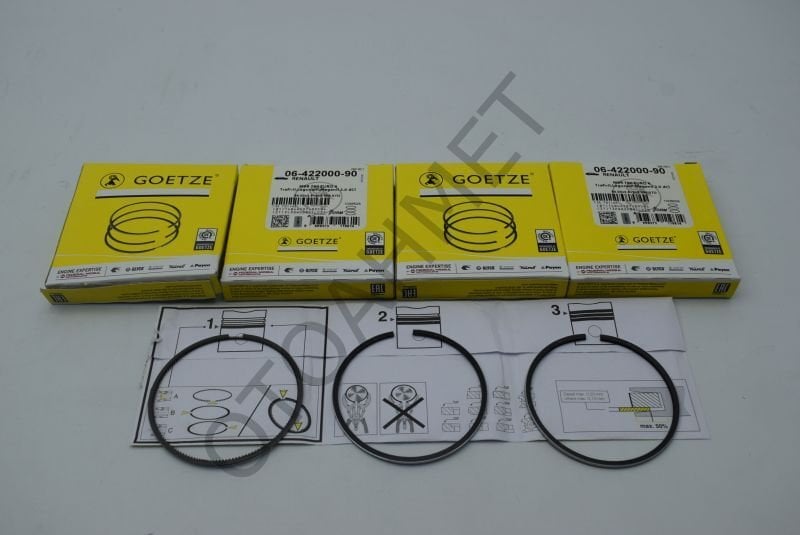 Motor Segmanı 2000 Dizel M9r Motor Qashqai Laguna 3 Koleos