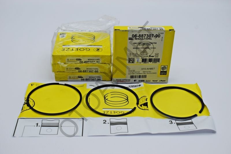 Segman Takımı Master 2 2500 Dizel G9U 0.50