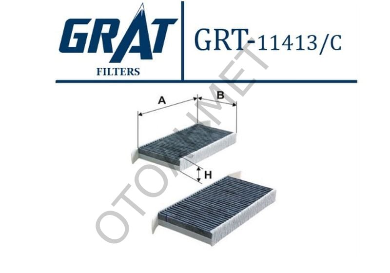 Polen (Klima) Filtresi Renault Laguna 3 Karbonlu
