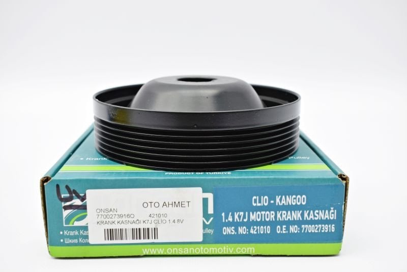 Krank Kasnağı Clio 1.4 1.6 8 Valf Benzinli