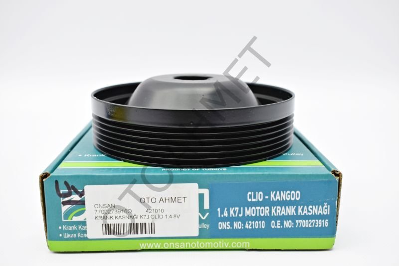 Krank Kasnağı Clio 1.4 1.6 8 Valf Benzinli