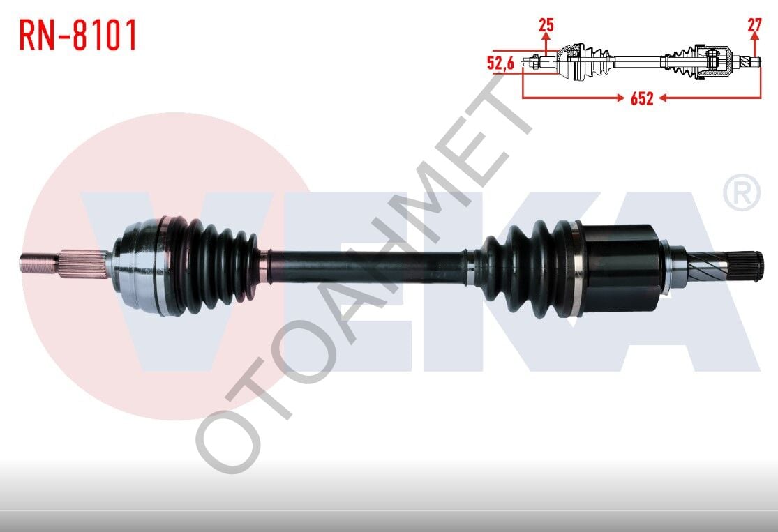 Dacia Duster Sol Ön Aks Komple 4x4