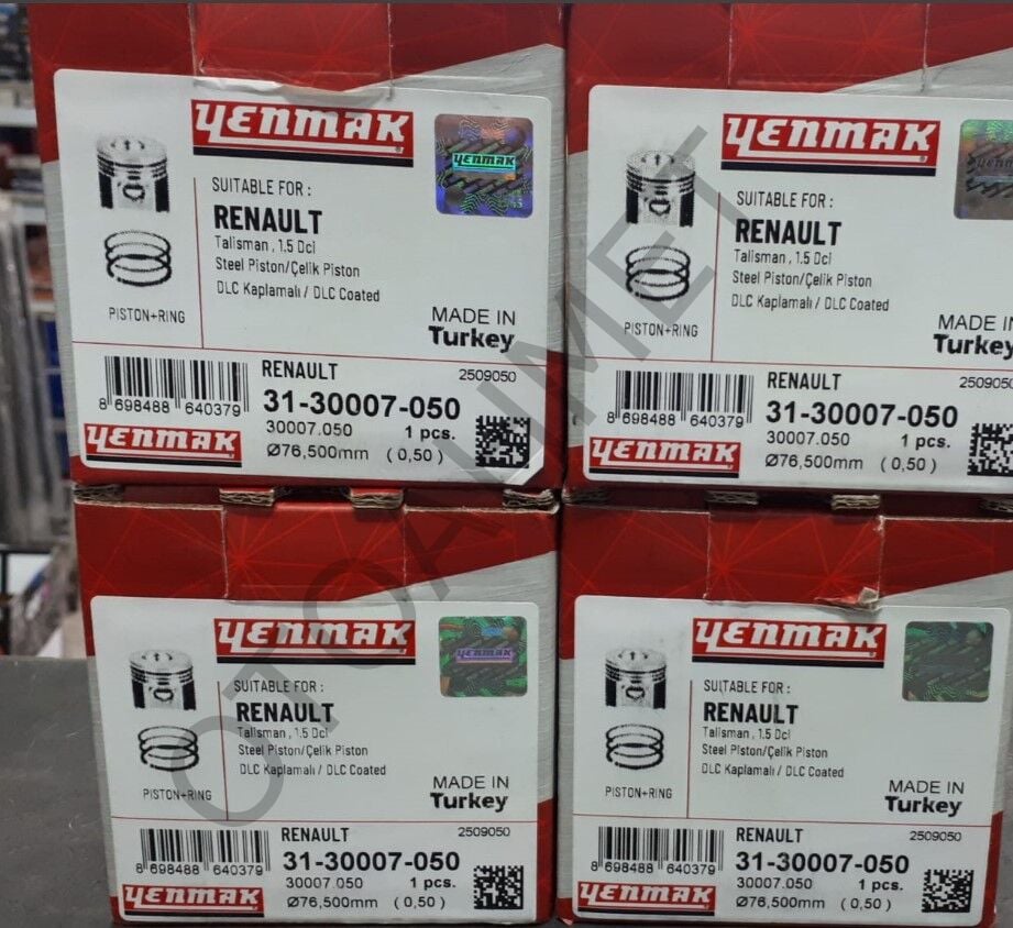 Megane 4 Duster Dizel Euro 6 Çelik Piston-120A15003R