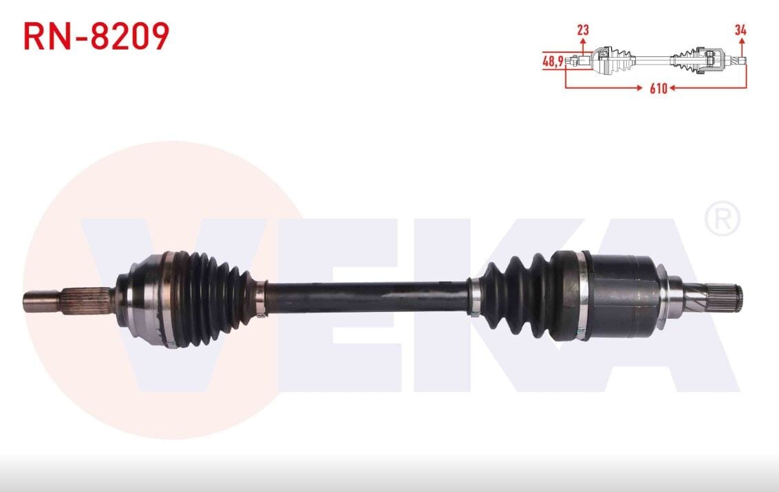 Renault Clio 4 Otomatik Sol Aks 1.5 Dci-391018401R