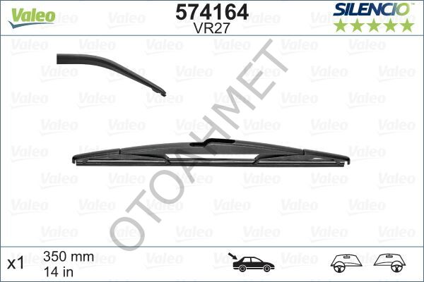 Arka Silgi Süpürgesi Clio 350mm