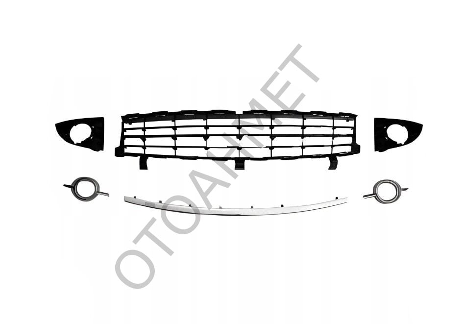 Ön Tampon Izgarası Renault Scenic 2 Makyajlı Gri