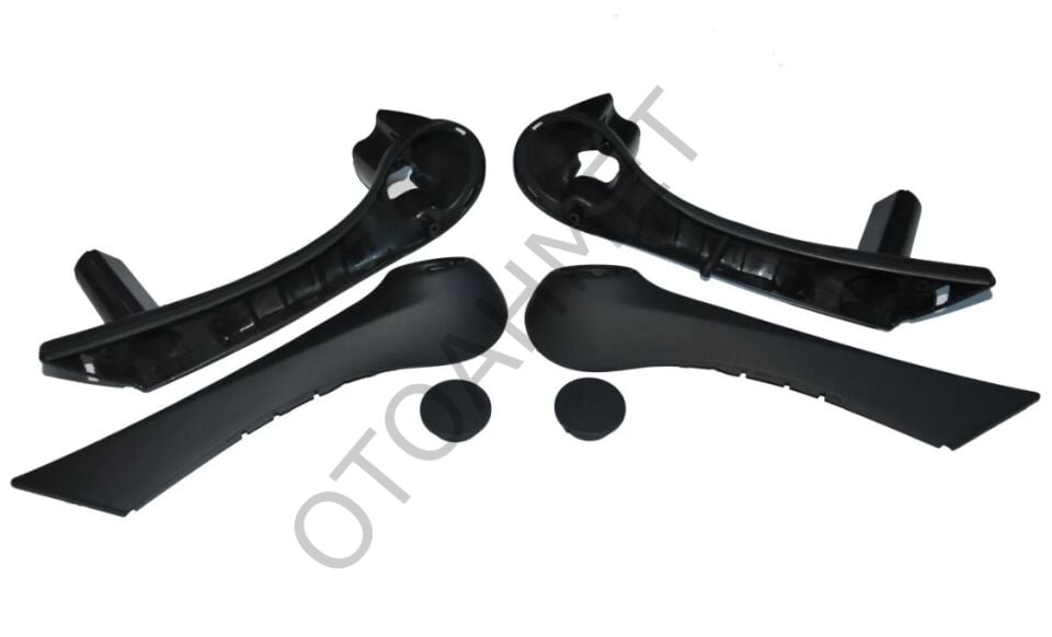 Kapı Kolçak Takımı Megane 2 Siyah