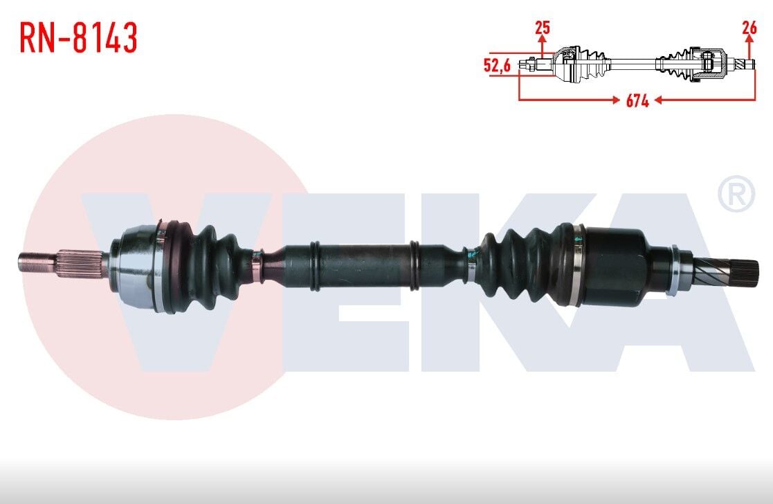 Renault Scenic 2 Sol Ön Aks Komple