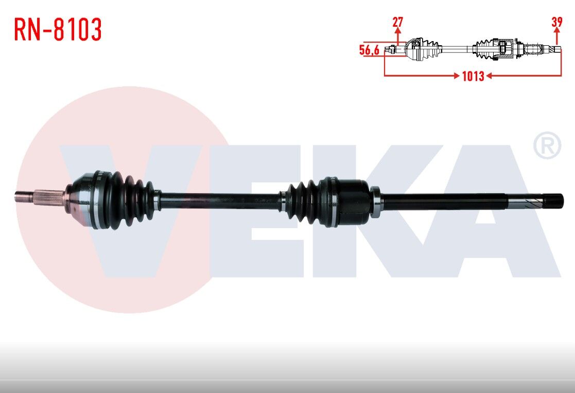 Sağ Aks Renault Trafic M9r Motor 8200452268