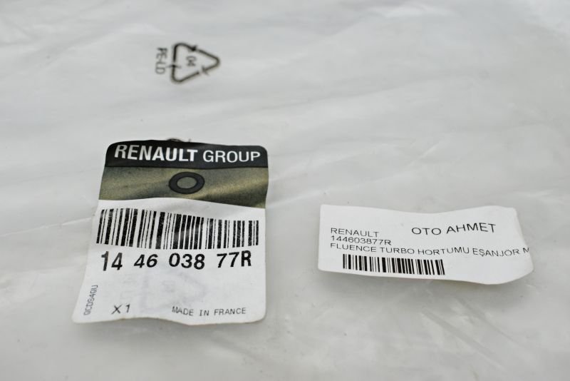 Fluence Turbo Hortumu Eşanjör Hortumu-144603877R