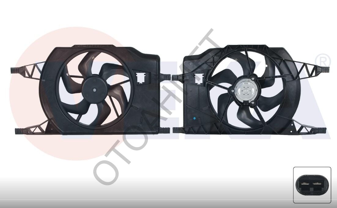 Laguna 2 Fan Motoru Komple 7701049657