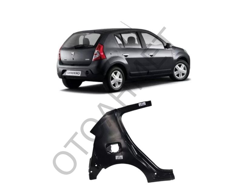 Arka Çamurluk Dacia Sandero Sağ 6001550847