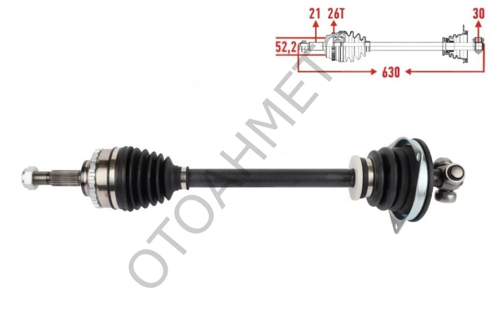 Clio-Kangoo Sol Aks 391014440R