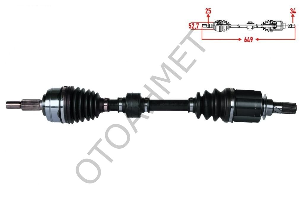 Renault Megane 4 Sol Ön Aks Otomatik Vites-391018406R