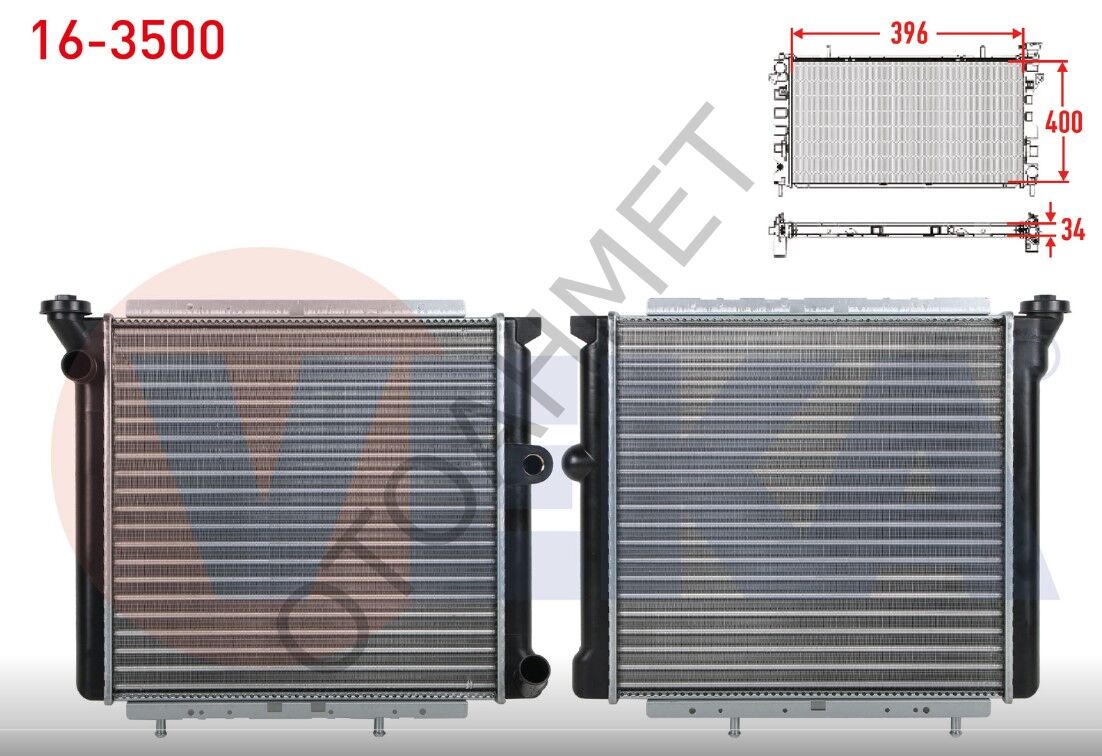 Renault 9 Broadway Su Radyatörü