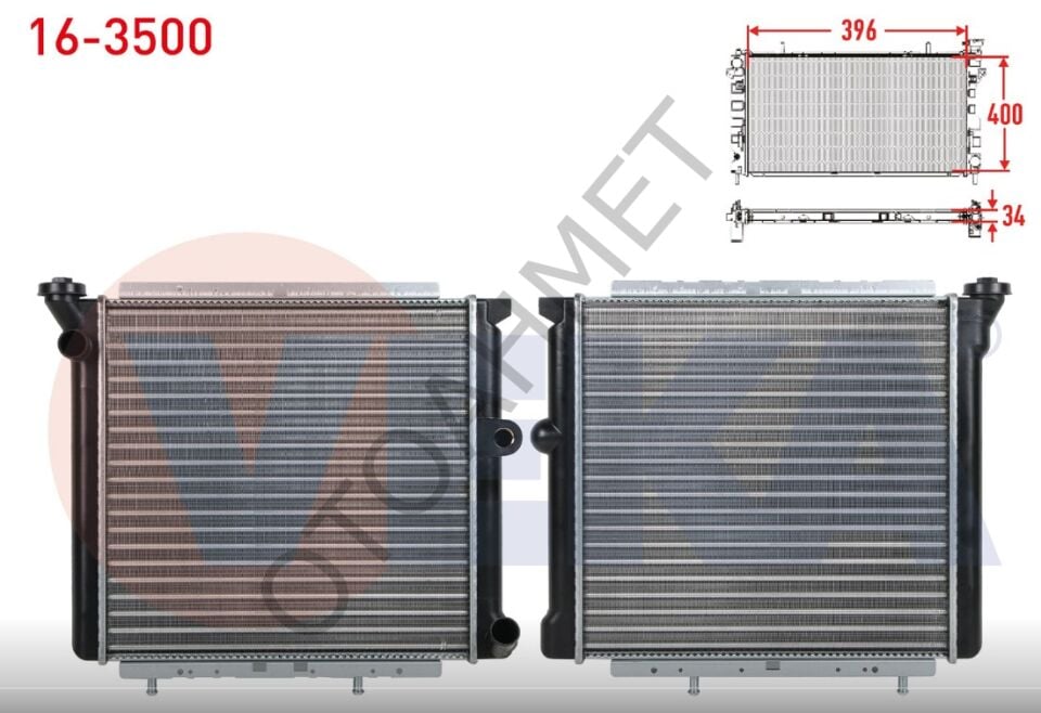 Renault 9 Broadway Su Radyatörü