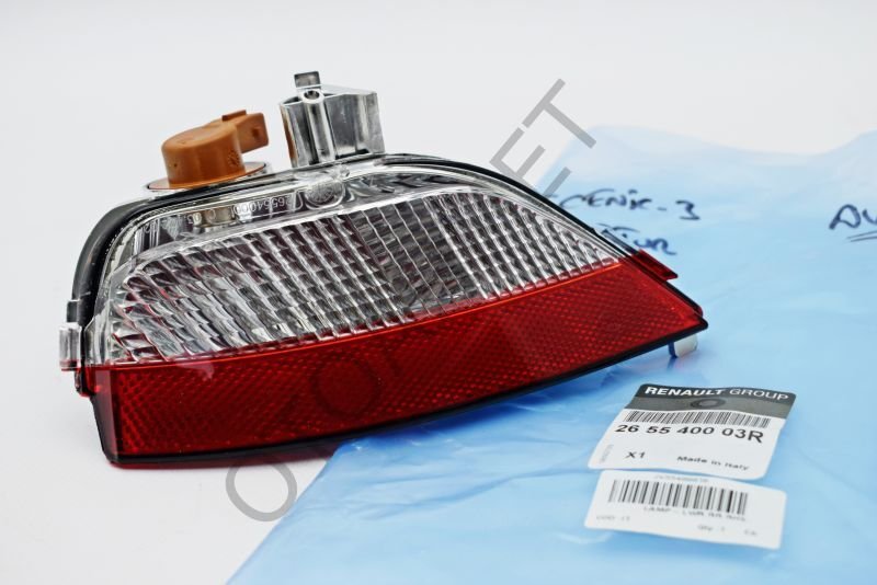 Geri Vites Lambası Arka Reflektör Sis Captur Megane 3 Scenic 3