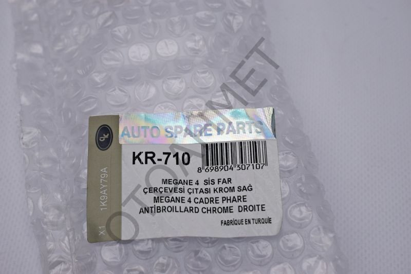 Renault Megane 4 Sis Nikelajı Tampon Nikelajı Sağ