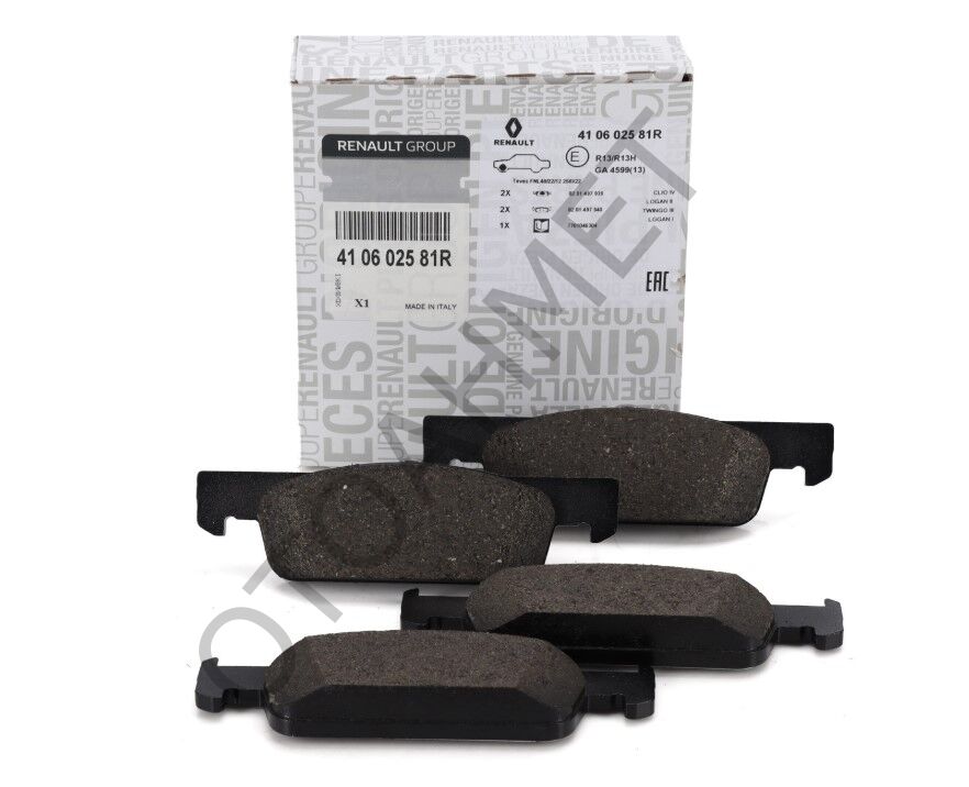 Clio 4 Symbol Ön Fren Balatası 410602581R Orijinal Mais