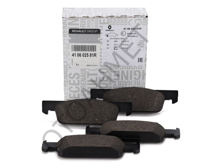 Clio 4 Symbol Ön Fren Balatası 410602581R Orijinal Mais