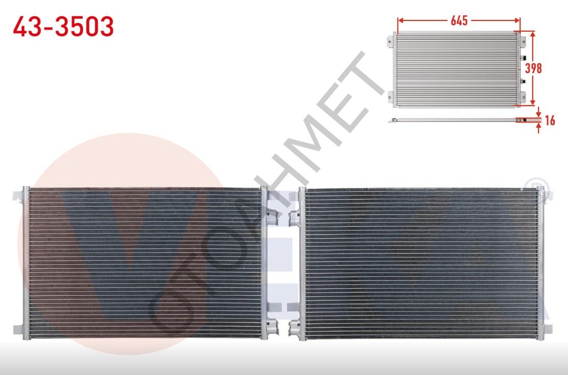 Klima Radyatörü Renault Megane 2 Scenic 2