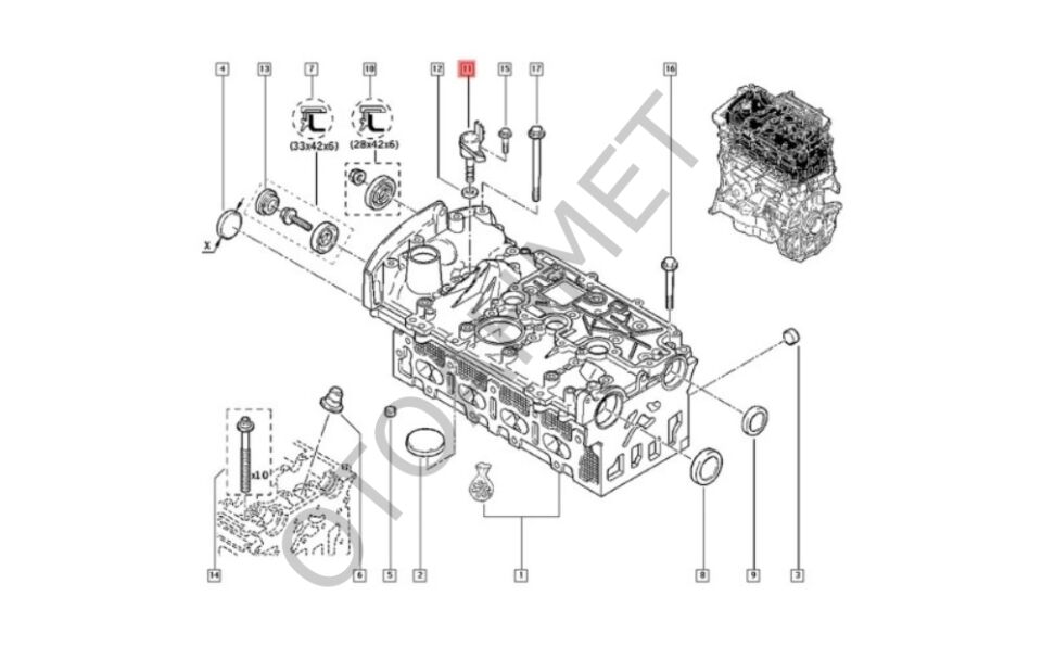 Elektrovana 8200823650 Megane 2 Laguna 2