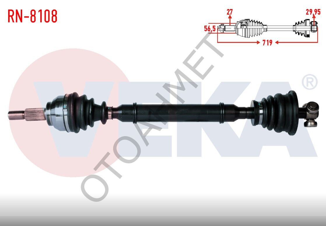 Renault Laguna 2 Sol Ön Aks Komple