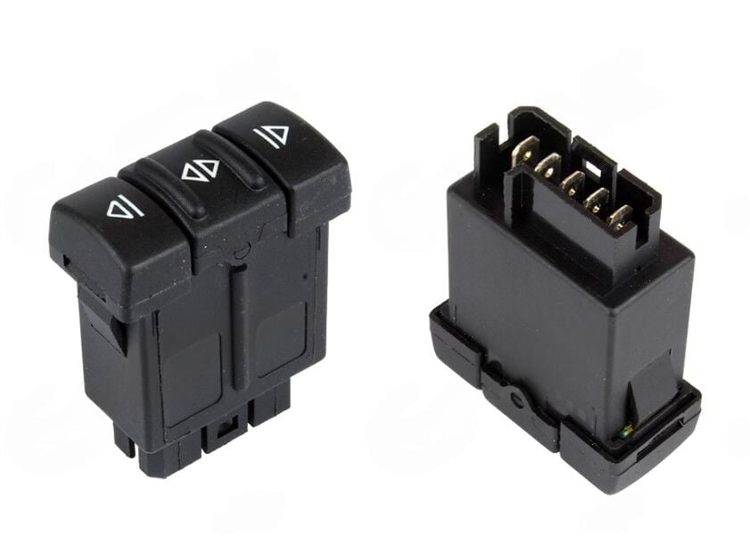 Cam Düğmesi Sol 5 Fiş Renault 19